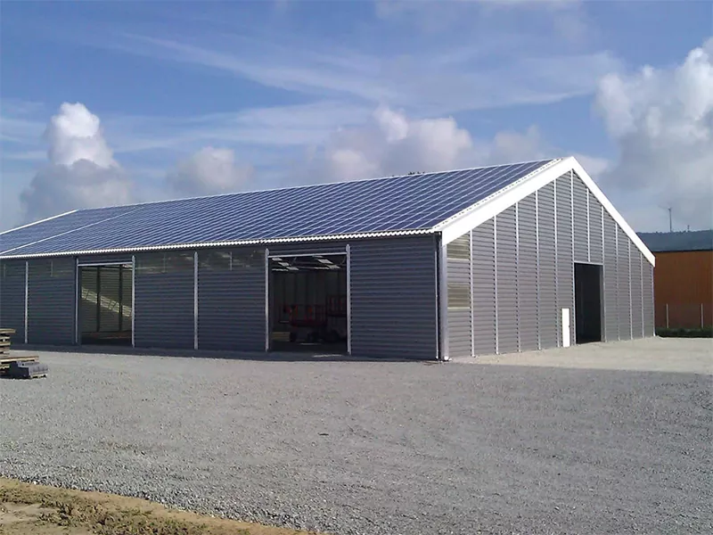 Magazzino ecologico per la struttura in acciaio durevole