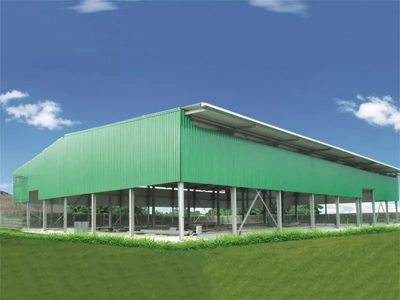 Magazzino prefabbricato ecologico