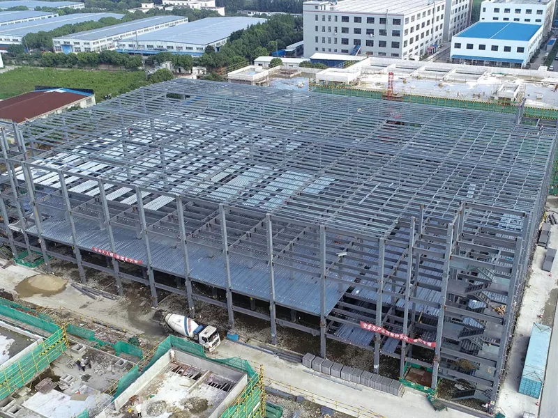 Magazzini di struttura in acciaio prefabbricati ecologici