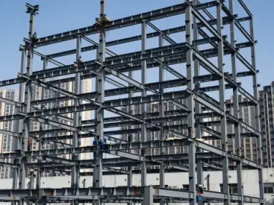 Edificio per magazzini metallici prefabbricati facile e pratico