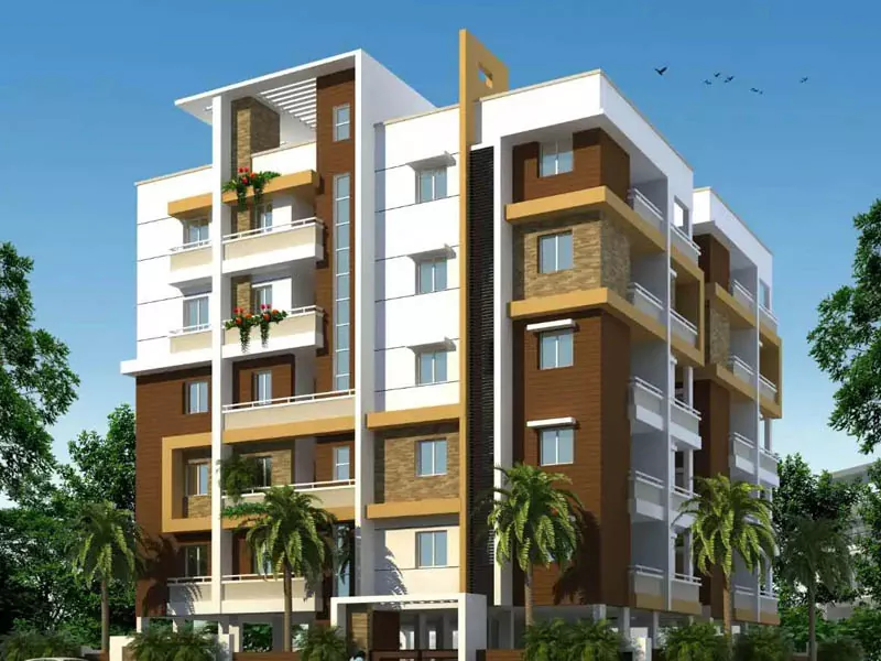 Edificio residenziale prefabbricato con telaio in acciaio