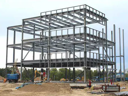 Edifici a cornici in acciaio per case assemblate