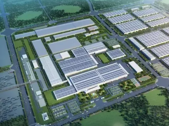 Struttura in acciaio Parco industriale